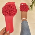 thumbnail image 6 of Women's Flat Flip Flops Square Toe Soft Sole Open-Toe Flower Comfortable Spring Summer Beach Slippers,Size 36-43, 6 of 9