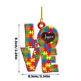 thumbnail image 3 of Adorno de Navidad Árbol encantador Regalo Adorno Árbol de Navidad Decoración de fiesta colgante Wmkox8yii fhajkh5473, 3 of 3