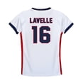 thumbnail image 2 of U.S. Soccer USWNT National Team 4 Star Champion Soccer Game Day Youth Poly Shirt, Lavelle 16 - YL, 2 of 7