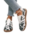 thumbnail image 3 of Willtoo Women Classic Retro Gum Sole Fashion Sneakers Casual Tennis Skate Shoe, 3 of 5