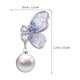 thumbnail image 2 of TEHAUX 1Par Aretes Colgantes Mujer Con Y Perla Fino Multicolor, 2 of 7