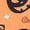 Orange, variant on Juosiy Women Halloween Graphic Printed Pajama Set Short Sleeve Lapel Button Down Tops and Shorts Sets