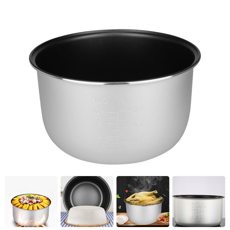NUOLUX Rice Cooker Inner Pot Non- stick Rice Cooker Pot Metal Rice Cooking  Pot Rice Cooker Insert Pot