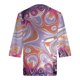 thumbnail image 4 of Fiudx Tops para Mujer Camiseta Holgada Informal de Manga Media Estampada a La Moda para Mujer con Cuello En V, 4 of 4