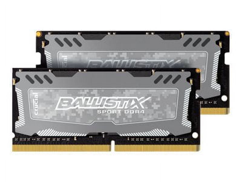 Ballistix Sport LT 16GB (2 x 8GB) DDR4 2400 (PC4 19200) Memory