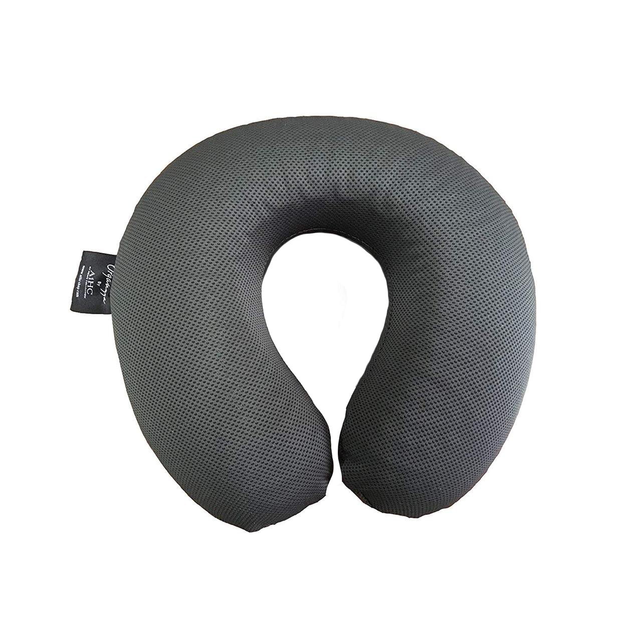 CERTIPURUS Certified Memory Foam Gel Coated U Travel Neck Pillow Most