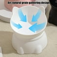 thumbnail image 5 of WEGFTDUOP Cats Food Bowl Large Capacity Pet Food Bowl Cute Drinking Bowl For Cats To Protects The Neck, 5 of 6