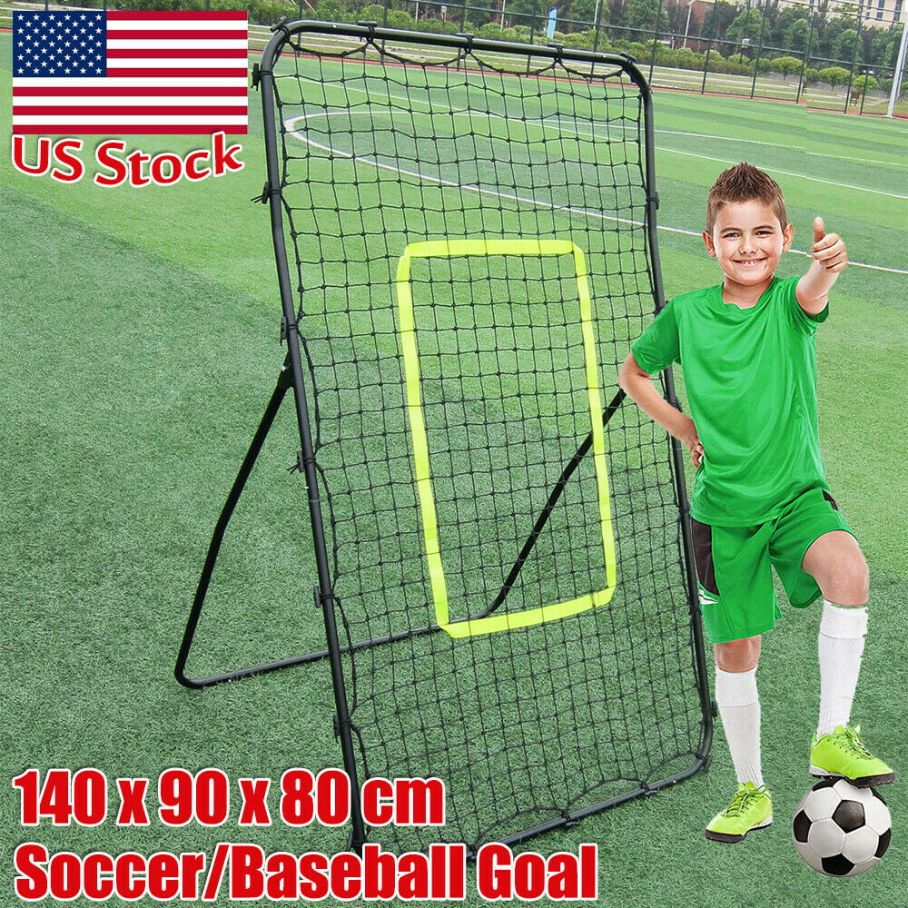 Galvanized Steel Pipe Rebound Soccer/Baseball Goal Skills Training Equipment 