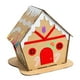 thumbnail image 5 of Kits de casas de cartón de Navidad, manualidades navideñas, juegos de educación temprana, divertidos kits de casas artesanales de Navidad para niños Estilo B Hugo Casa de rompecabezas de bricolaje, 5 of 10