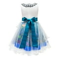 thumbnail image 2 of Girls Mirabel/Isabella/Luisa/Dolores/Pepa Cosplay Sleeveless Princess Dress for 3-9Year, 2 of 7