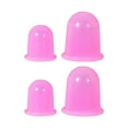 thumbnail image 7 of XIRQI Silicone Body Massage Cup Set,2 X Small and 2x Large,Body Vacuum Cup,Anti-Wrinkle Face Cup,Lymphatic Drainage,Anti-Cellulite Cup, 7 of 7