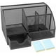 thumbnail image 1 of Black Metal Desk Organizer, Multi-function Organizer Stationery Organizer Pen Holder Desk Storage For School Office Accessories, 1 of 5