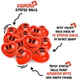 thumbnail image 4 of Stress Balls ArtCreativity Heart, paquete de 12 unidades, espuma roja, 7 cm, 4 of 7