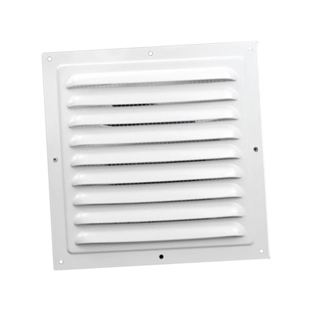 Wweixi Couverture de Ventilation Blanche Conçue avec Installation Facile Maille Cryptée Offrant une Performance Durable dans Bureaux RVs Salle de Bain 20cm