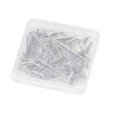 

50pcs 27mm Wig Making Set Stainless Steel Wig T with Plastic Box for Wigs Sewing Blocking and Knitting