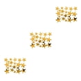 thumbnail image 4 of Monstrate Paquete de 20 pegatinas de espejo para pared, autoadhesivas, para decoración del hogar y exteriores, color dorado Oro 3Conjunto, 4 of 6