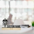 thumbnail image 3 of Handmadetneonsign Intensive Care Unit Metal Nameplate, Doctor Desk Nameplate, Doctor Desk Name Plate Decor, 3 of 5