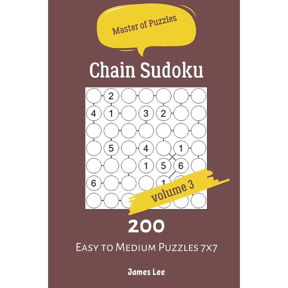 Chain Sudoku Master Of Puzzles Chain Sudoku 200 Easy To Medium 