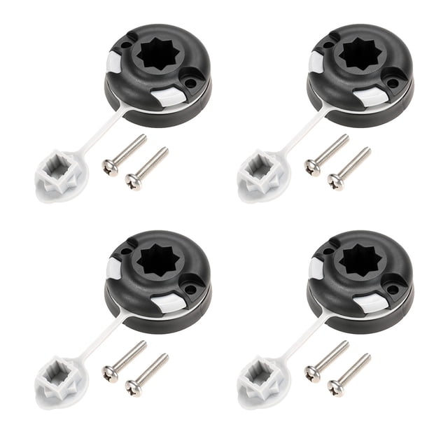 Base de Montaje para Caña Pescar Barco Inflable Ndcxsfigh Con Tornillo 4 Unidades