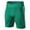 Green, variant on OSOLU Solid Color Men's Stretch Compression Pants For Running Outdoor Training Knee Length Tight Shorts Trousers Daily Relaxed Fit Breathable Bottoms