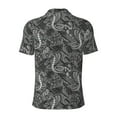 thumbnail image 4 of Rocae Snake for Men's Short Sleeve Polo Shirt, Quick Drying Performance Moisture Wicking Sports Men's Golf Shirt Medium, 4 of 9