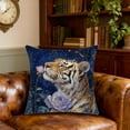 thumbnail image 2 of JoyMoreHome Tiger Pattern Throw Pillow Cover, Soft Washable Decorative Pillowcase, 18x18 Inch Cushion Cover for Sofa, Chair, Livingroom, Bed, Car, 2 of 6