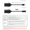 thumbnail image 5 of LingStar 60w-100w Pd Type-c Conversion Power Cord Usb-c To Cigarette Lighter Extension Cable For Gps Fan Dash Cam, 5 of 6