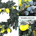 thumbnail image 2 of Nvzi Artificial Lemon Garland, 6.5 Ft for Home Kitchen Table Cabinet Party Wedding Decor, 2 of 5