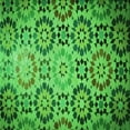 thumbnail image 1 of Ahgly Company Machine Washable Indoor Square Transitional Green Area Rugs, 8' Square, 1 of 7