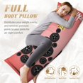 thumbnail image 4 of Bixox Happy New Year3 Print Body Pillow Cover with Zipper Closure, Cozy Fuzzy Fleece Body Pillow Case Cover 20 x 54 Inches,Long Body Pillow Pillowcase, 4 of 6