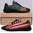 thumbnail image 3 of Rottweiler American flag Shoes Sneakers Black Size 9.5, 3 of 7