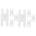 thumbnail image 4 of FRCOLOR 8 pcs  Interior Door Hinge Iron Door Hinge Kitchen Cabinet Door Hinge Furniture Closing Hinge, 4 of 8