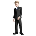 thumbnail image 3 of Visaccy Toddler Tuxedo, Suit Blazer & Vest Outfit Sets (Boy's), 5-Piece Set, Size 5, 3 of 3