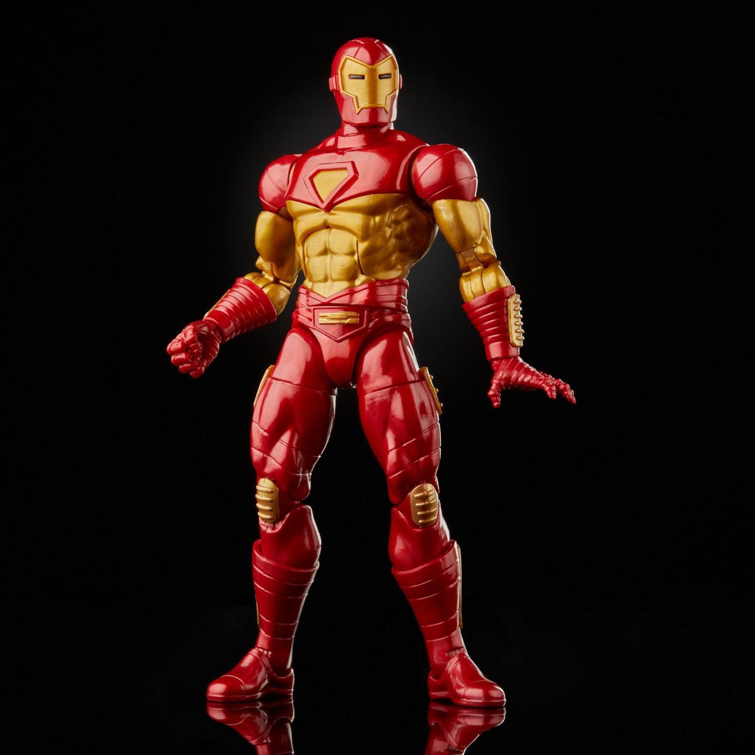 Hasbro Marvel Legends Series 6-inch Modular Iron Man Action Figure Toy, Includes 4 Accessories and 1 Build-A-Figure Part