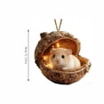 thumbnail image 2 of 3Pcs Christmas Ornament Acrylic 2D Animal Acorn Pendant for Tree! Kadlawus Festive Holiday Decor, Small Woodland Creature Ornament, Winter Christmas Decor, 2 of 5