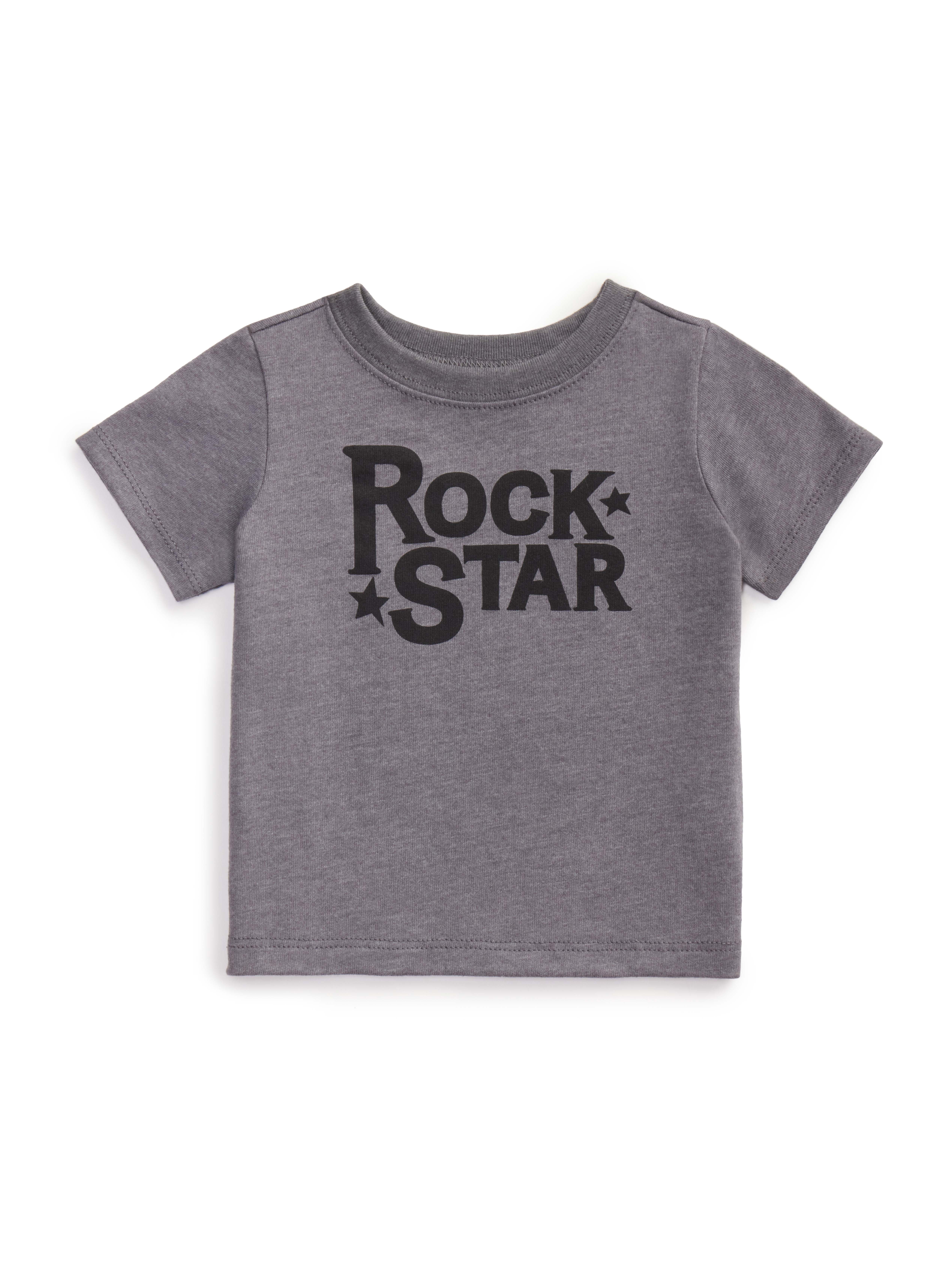 Garanimals Baby 3-Pack Short Sleeve Graphic Jersey T-Shirts, Sizes 0-24 Months