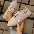 thumbnail image 6 of Tao Tao Women's Flats Slip-On Shoes Flats Closed Toe Cute Loafer Breathable Casual Shoes For Women Fashion Beige 43, 6 of 8