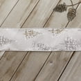 thumbnail image 4 of Hairbow Center White Polyester Traditions Glitter Christmas Trees Wired Ribbon, 900" x 2.5", 4 of 4