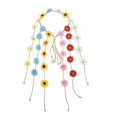 thumbnail image 4 of Diadema con forma de flor de sol pequeña, diadema con corona de margaritas para vacaciones, diadema bohemia, accesorios para el cabello para padres e hijos para mujeres, 4 of 6