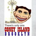 thumbnail image 3 of CafePress - MEN's Coney Island Parachute Jump T Shirt T Shir - Light T-Shirt - CP, 3 of 4