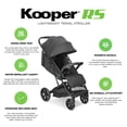 thumbnail image 5 of Joovy Kooper RS Lightweight Travel Stroller for Infants and Toddlers with One-Hand Fold, Magnetic Buckle, Multi-Position Recline, and Swing-Open Tray, 5 of 5