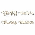 thumbnail image 1 of This Is Us Sign Unfinished Wood Cutout Home Decor DIY Option 1- 48" Wide / 1/2", 1 of 3