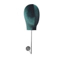 thumbnail image 4 of Bunblic Manikin Head Hat Display Stand Head Circumference 52.5 cm Cap Organizer Wall Mounted for Beginner Stylist Making Styling Green, 4 of 8