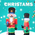 thumbnail image 5 of Giant Inflatable LED Nutcracker Soldier for Any Occasion - 2.4m Polyester Model_Perfect Gift, 5 of 5