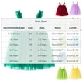 thumbnail image 3 of Cowsor Baby Girl Dress Flower Tulle Party Dresses Princess Pageant Birthday Wedding, 3 of 3