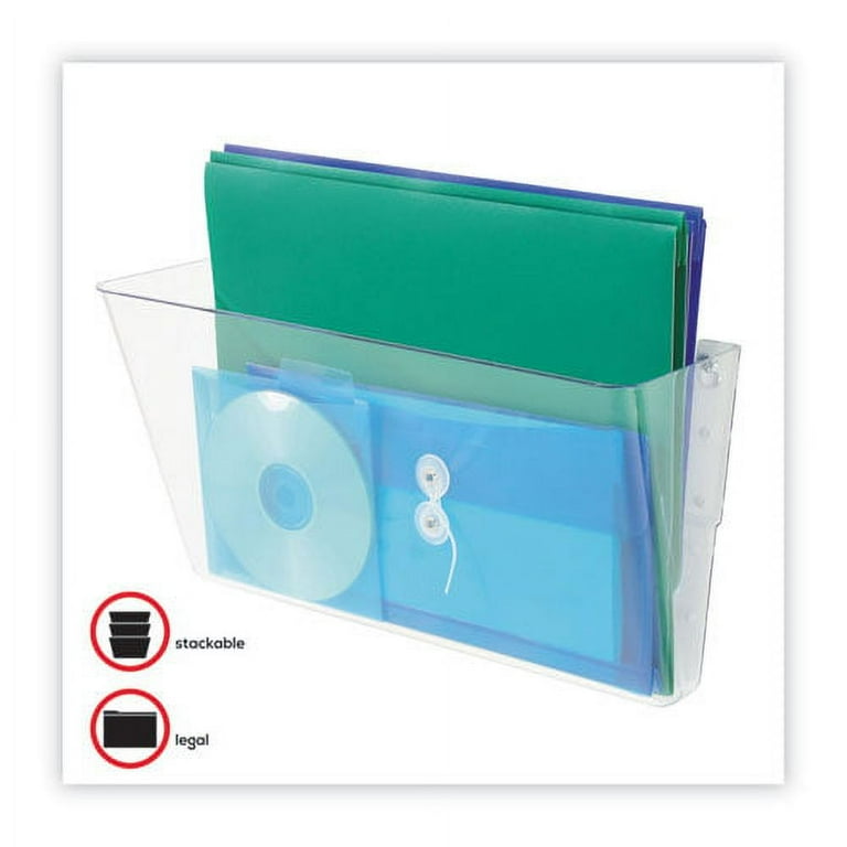 Stackable DocuPocket Wall File, Legal Size, 16.25 Stackable DocuPocket Wall File, Legal Size, 16.25