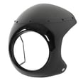 thumbnail image 3 of Kit de Parabrisas de Carenado de Motocicleta, Cubias de Carenado de Faros delanteros de 7 Pulgadas, Kit de Soporte de Visera de Faro de Montaje de Horquilla para Faros, 3 of 7