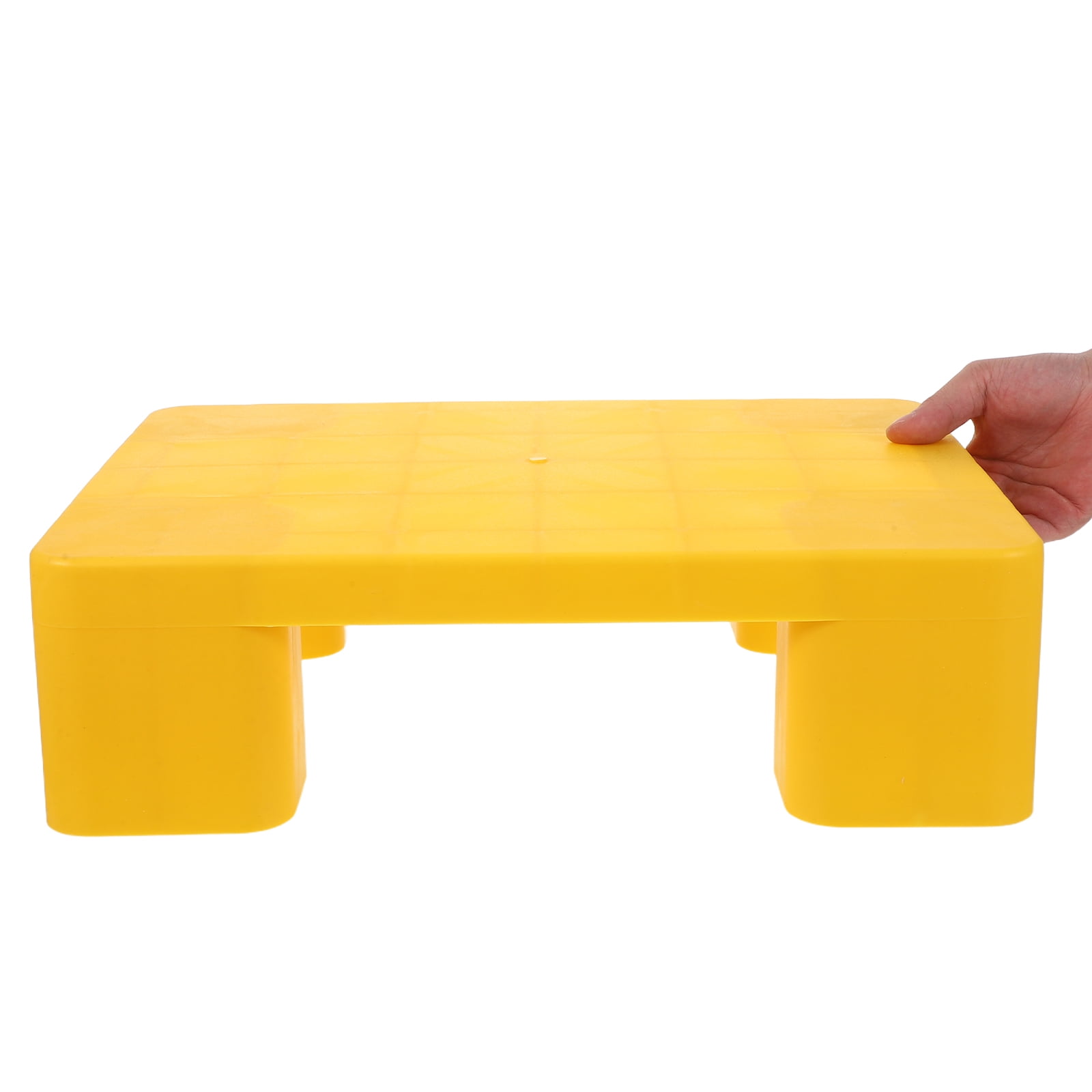 ELAYARD Heavy Load Yellow Plastic Storage Pallet Durable Waterproof Pad for Basement and Rack Storage
