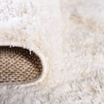thumbnail image 3 of Rugs.com Botanical Shag Collection Rug – 10 Ft Runner Ivory Shag Rug Perfect For Hallways, Entryways, 3 of 6