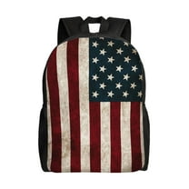 Carry On Backpack America Flag Travel Laptop Backpack For Women Men Traveling Business Hiking Casual Gym